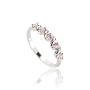 Комплект "Элизабет" фианит "розовый кварц", размер кольца 19